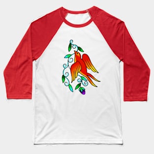 Little Red Bird Baseball T-Shirt